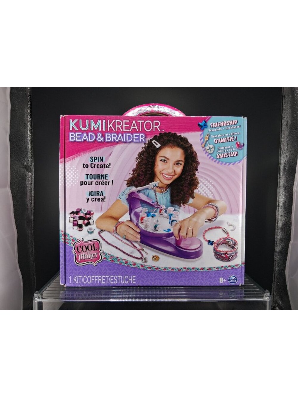 Cool Maker KumiKreator Bead & Braider Friendship Bracelet Making Kit